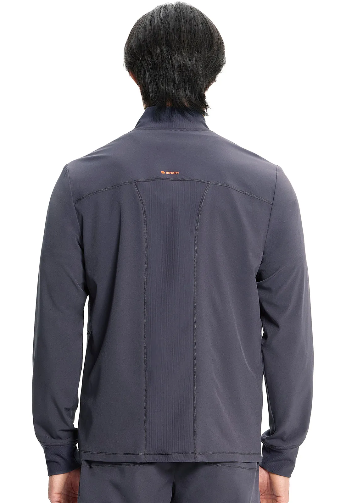 GNR8 IN350A Men's Zip Front Jacket Pewter