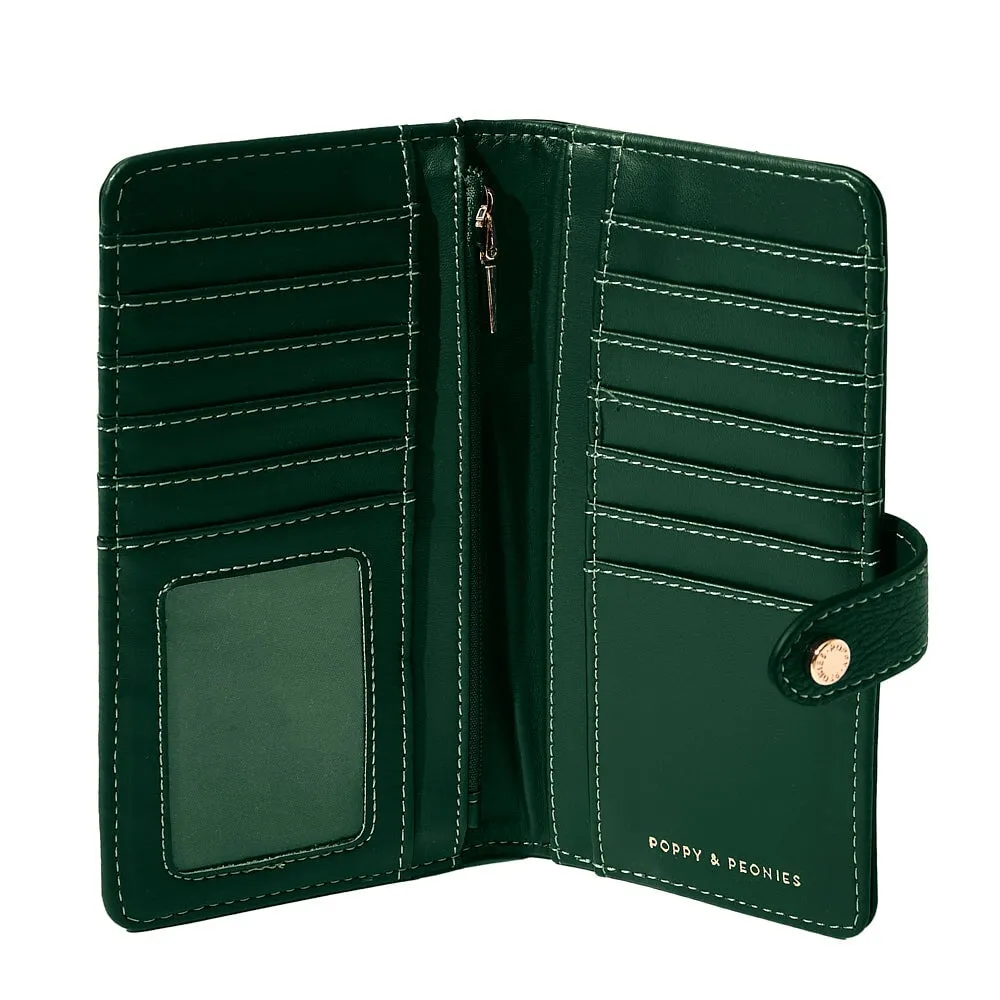 Go Anywhere Wallet Heritage Green