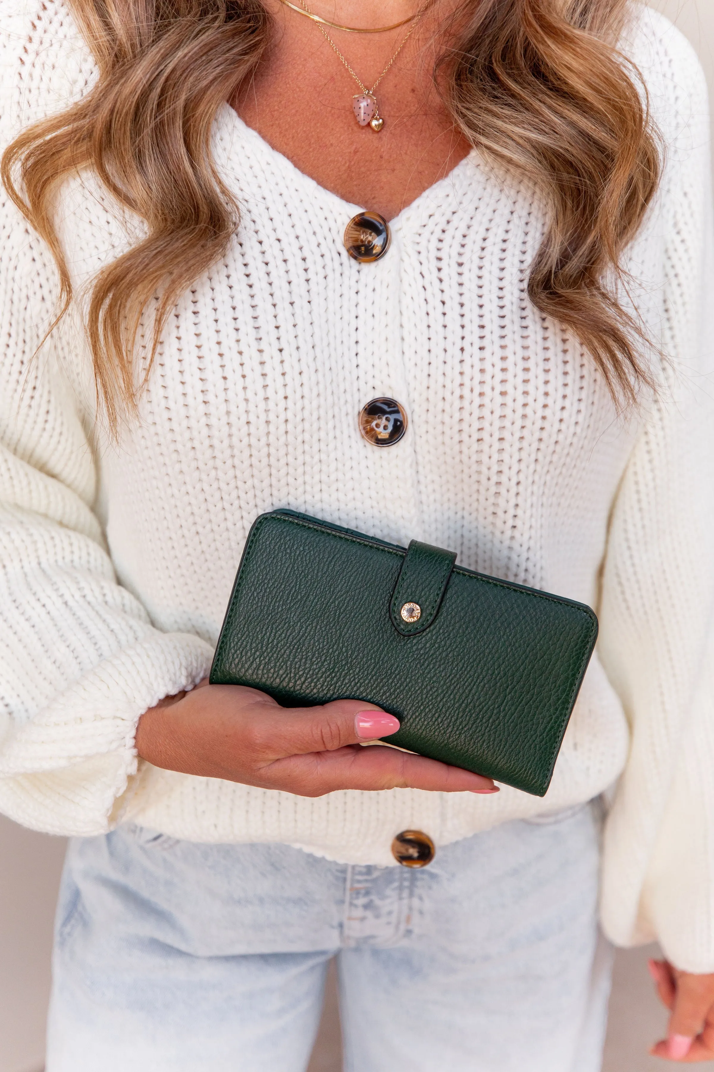 Go Anywhere Wallet Heritage Green