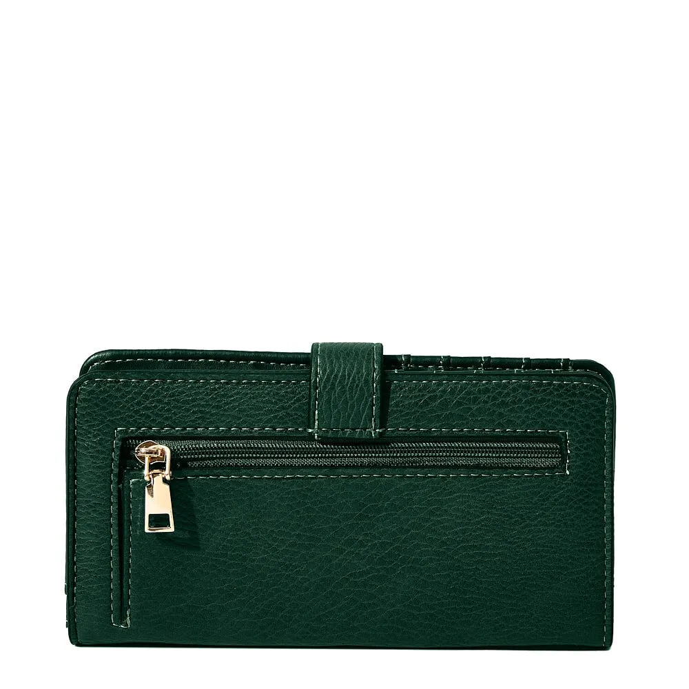 Go Anywhere Wallet Heritage Green