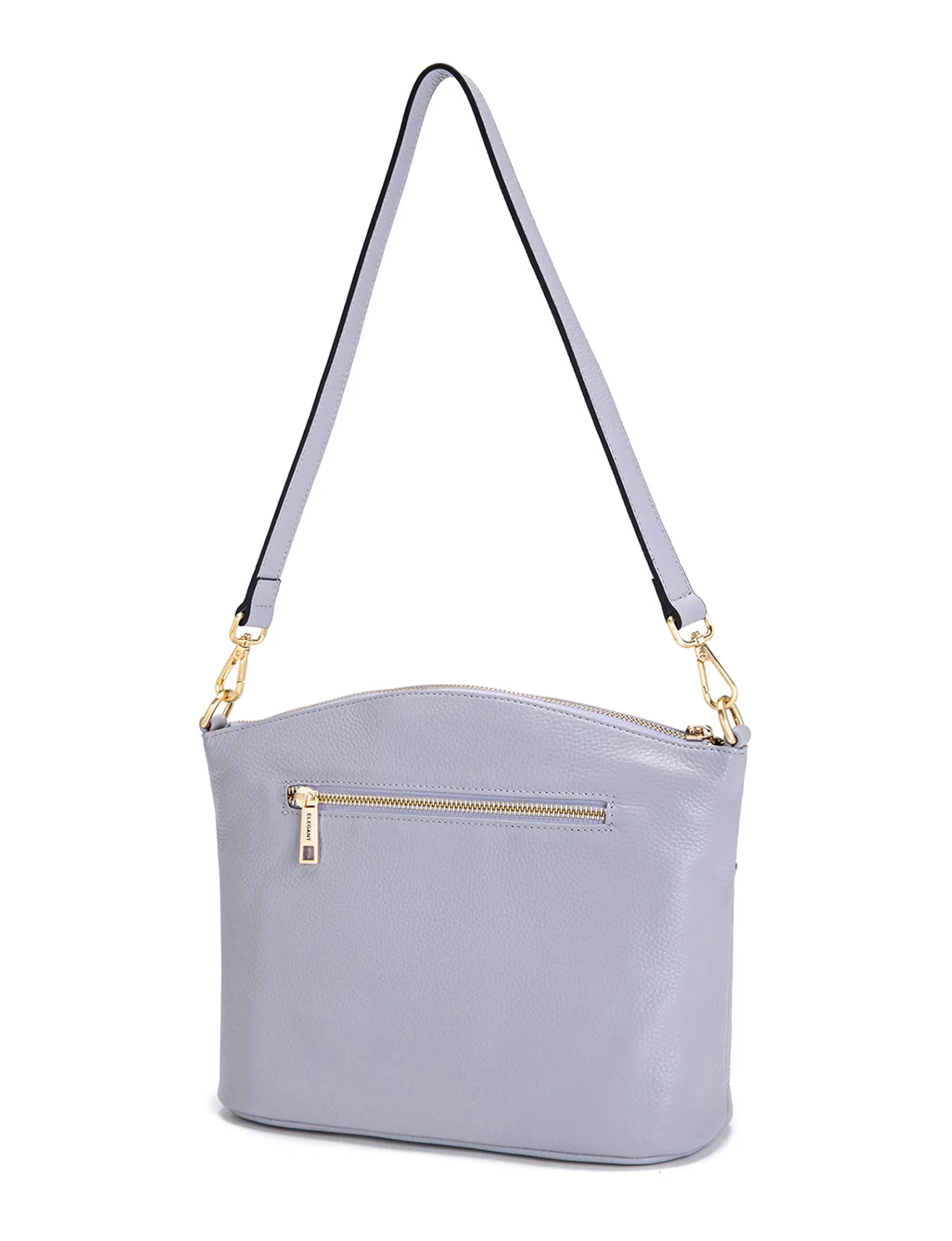 GRACE LEATHER XBODY BAG- E1-0818-CORNFLOWER-SALE