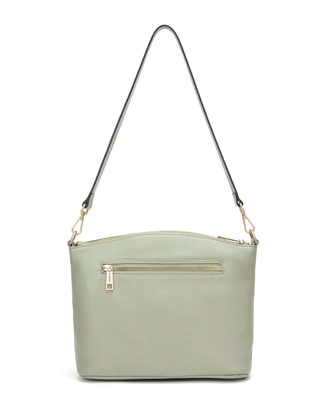 GRACE LEATHER XBODY BAG- E1-0818-D-SAGE