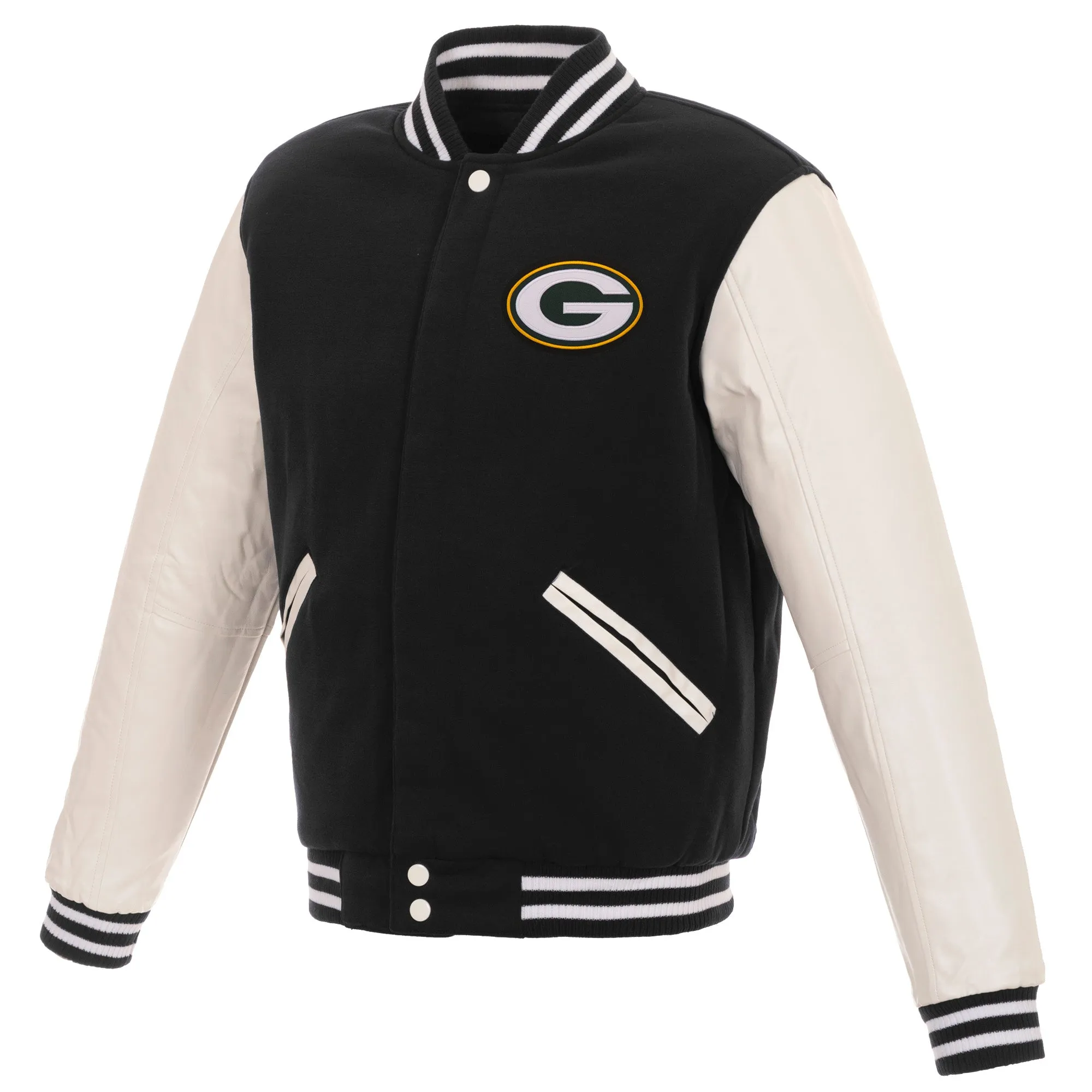 Green Bay Packers Reversible Varsity Jacket