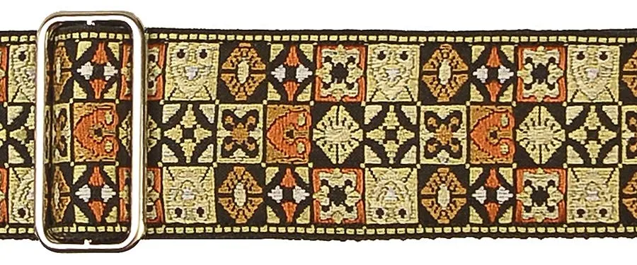 GST-186-GD | Gaucho Traditional Series Guitar Strap
