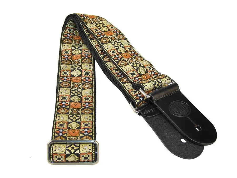 GST-186-GD | Gaucho Traditional Series Guitar Strap