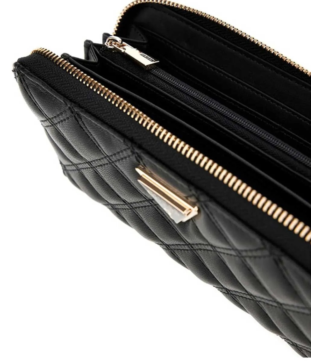 Guess Giully Quilted SLG Purse In Black For Women