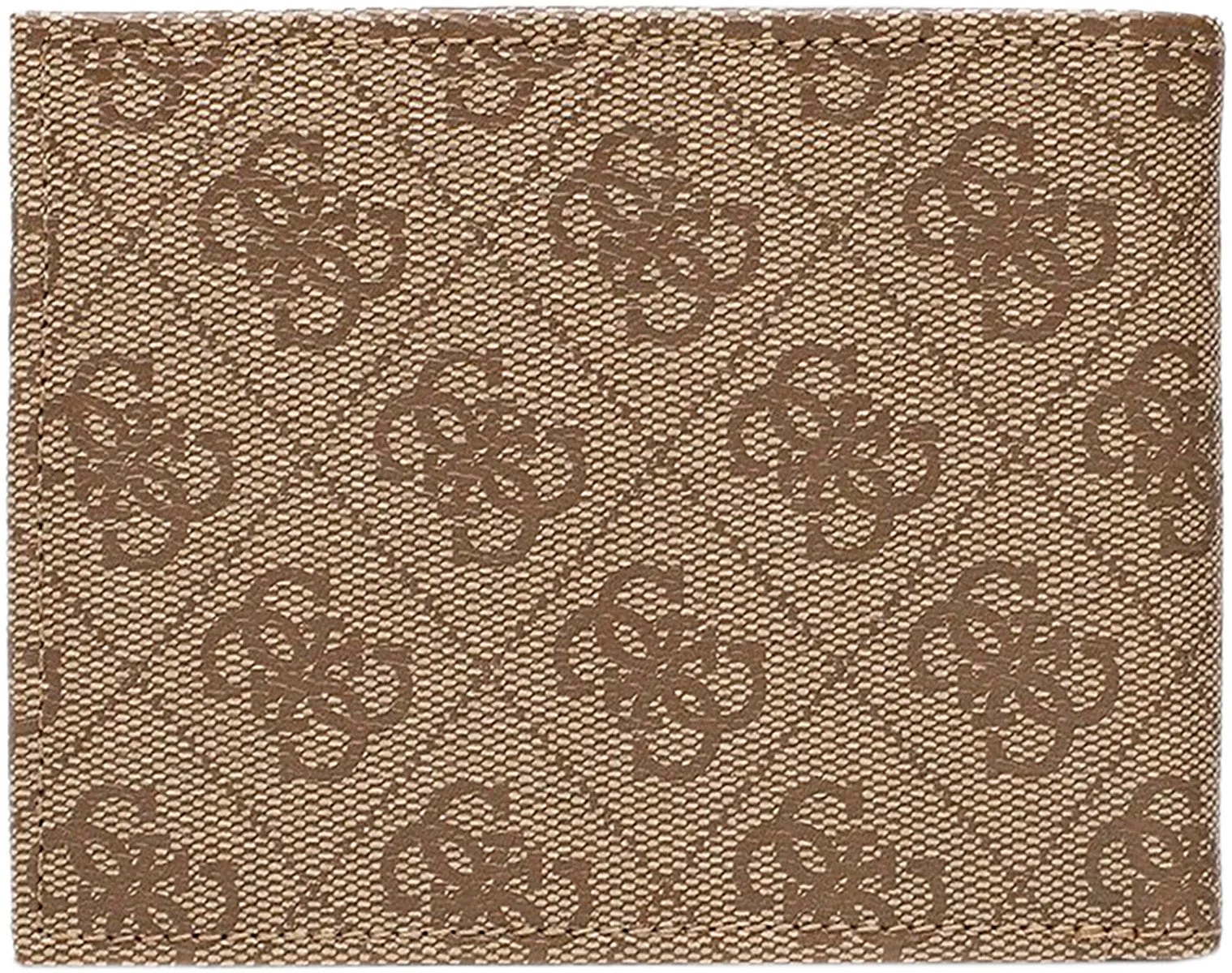 Guess Vezzola Card & Note Wallet In Lattee For Men