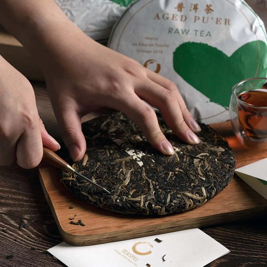 Hearty Raw Pu’er Compressed Tea Cake