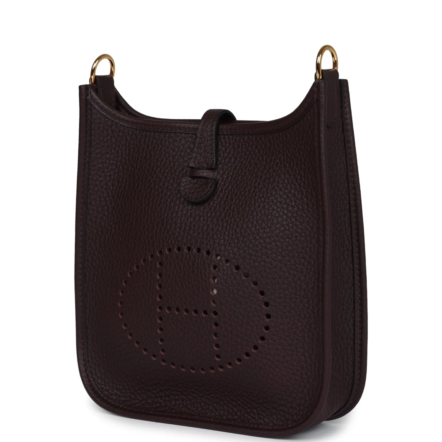 Hermes Evelyne TPM Rouge Sellier Clemence Gold Hardware