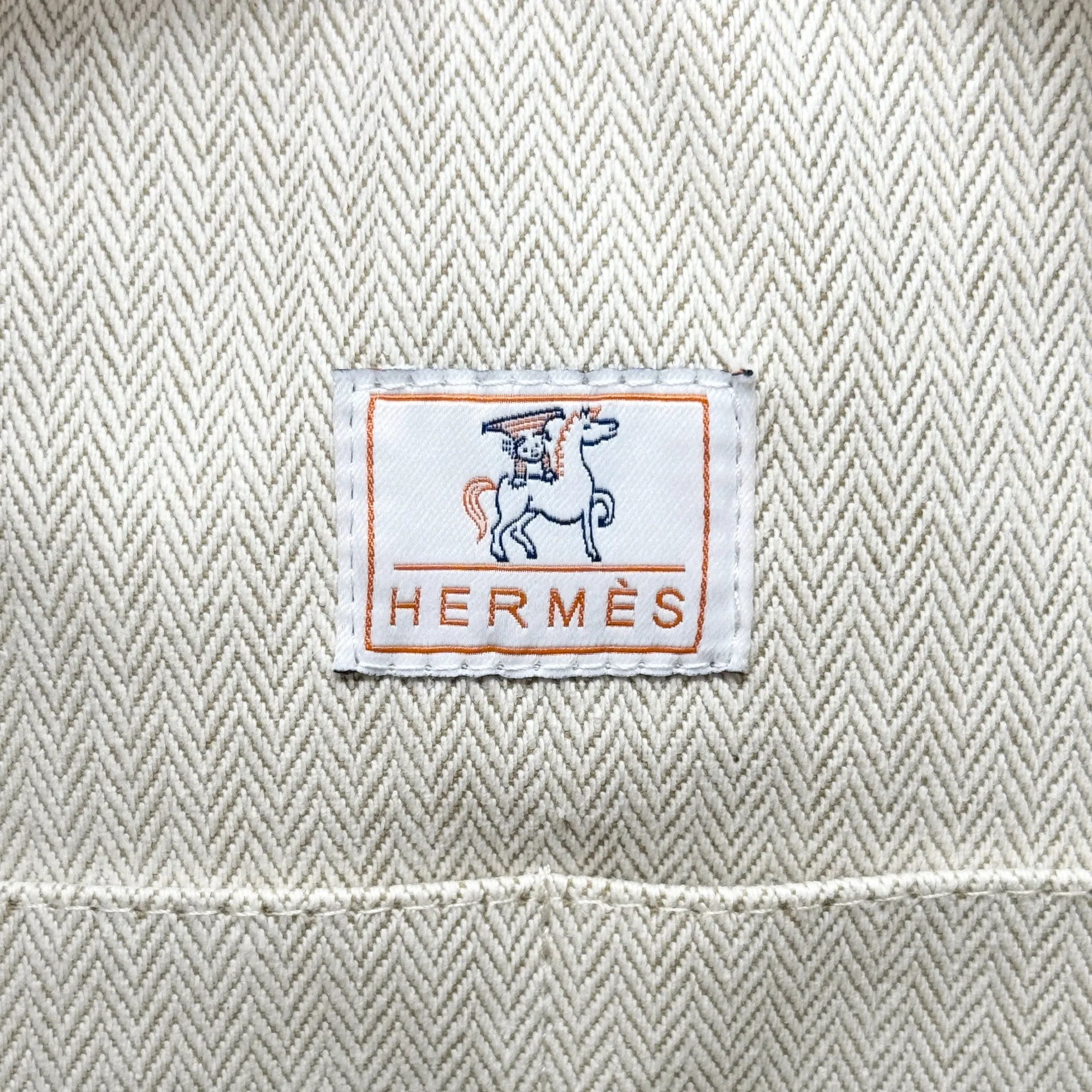 Hermes Gris Perle Large Bride-A-Brac Cabriole Case
