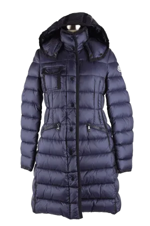 Hermine Grossgrain Side Down Filled Parka