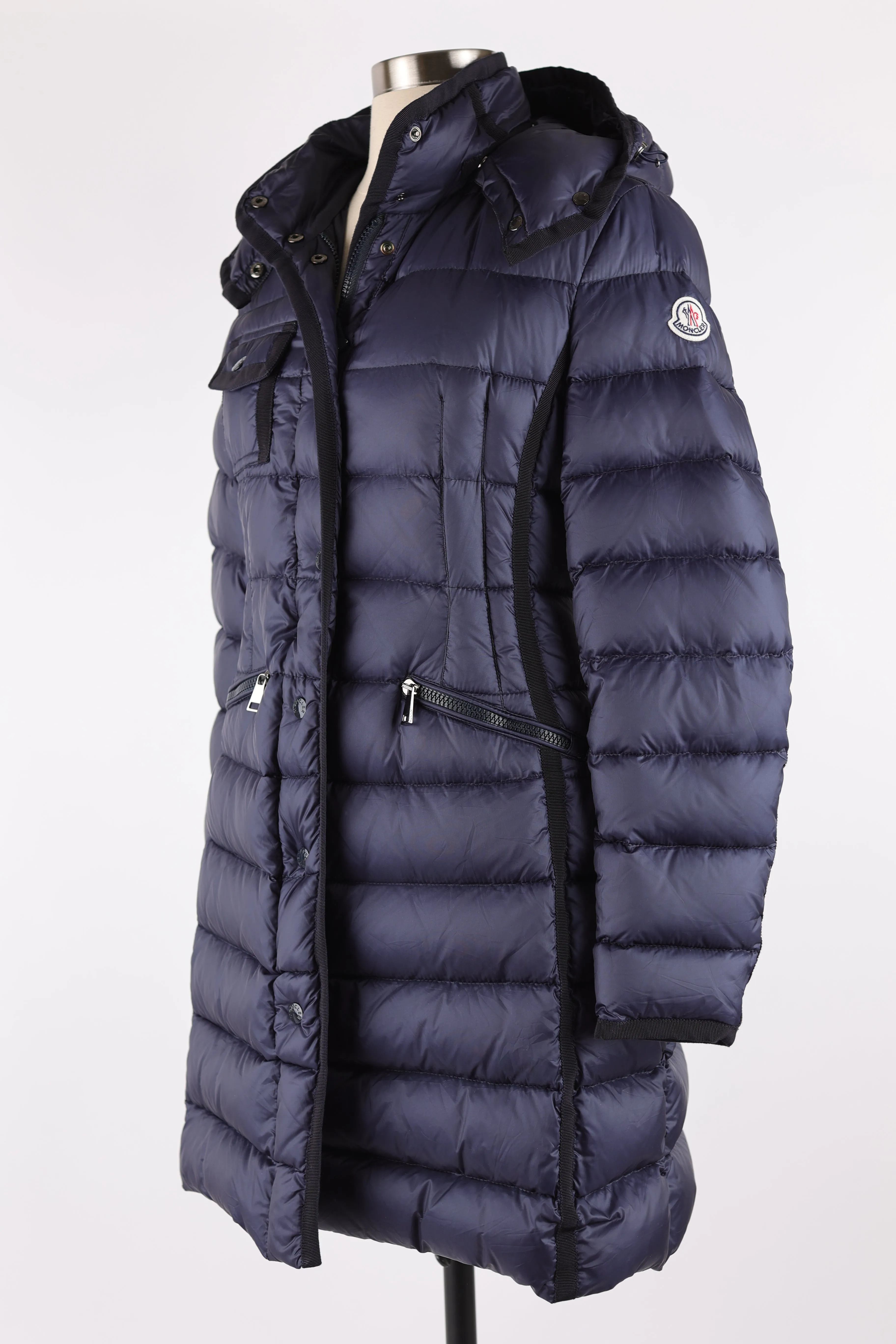 Hermine Grossgrain Side Down Filled Parka