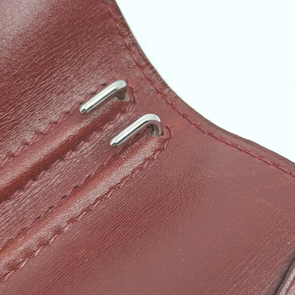 Hermès  Bordeaux Box Calf Small Agenda Cover  862216