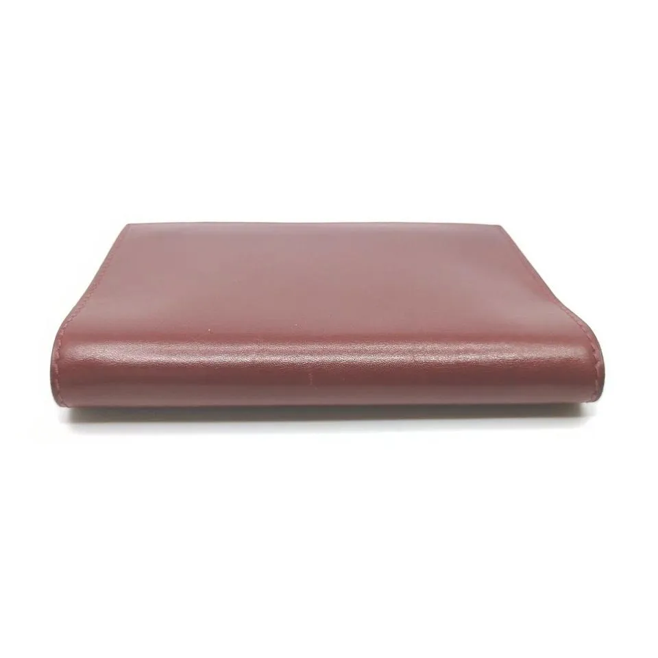 Hermès  Bordeaux Box Calf Small Agenda Cover  862216