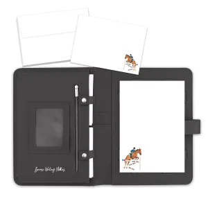 Horse with Rider Letter Writing Set with Organiser
