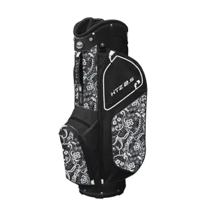 Hot-Z Ladies Golf Cart Bag 2.5 Black Paisley