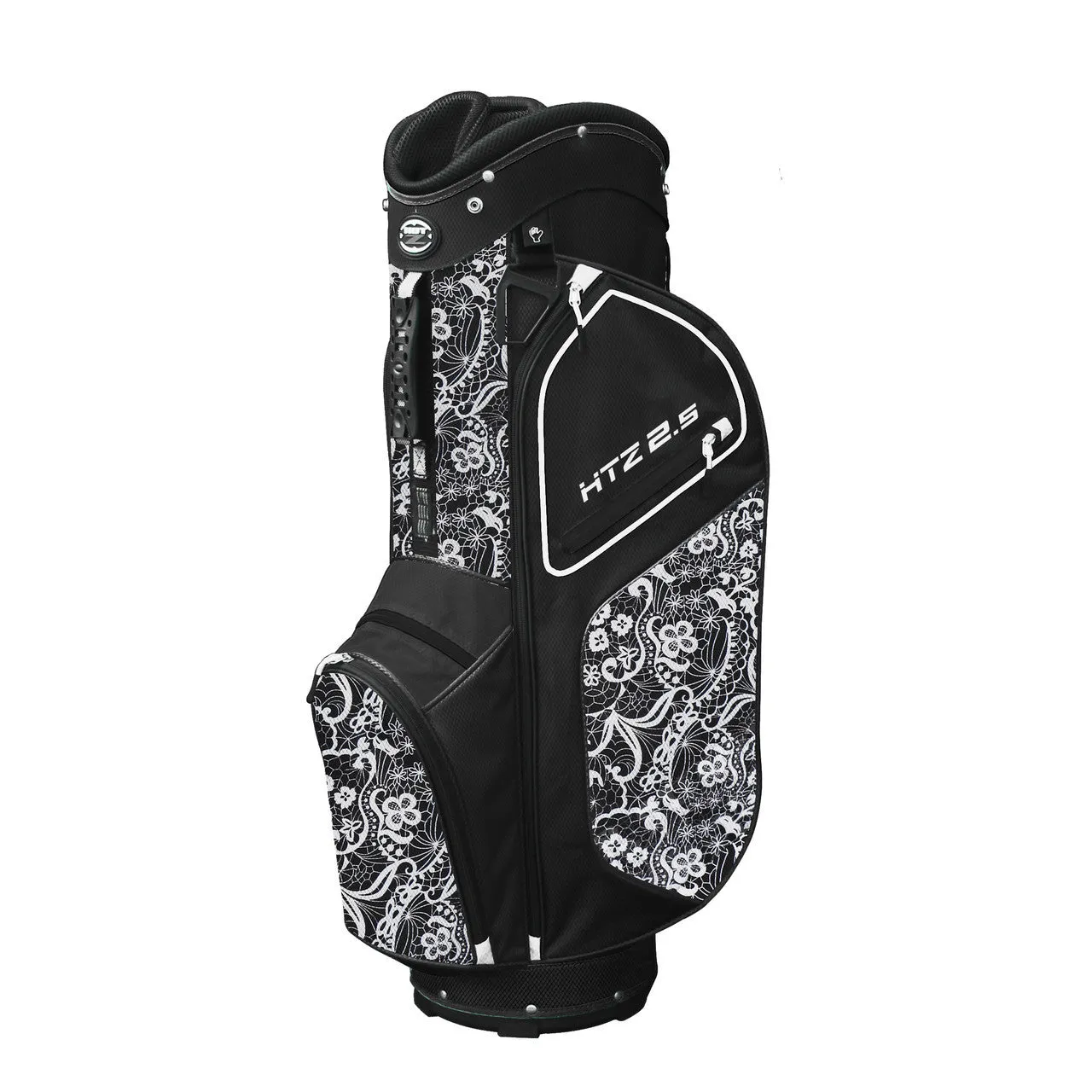 Hot-Z Ladies Golf Cart Bag 2.5 Black Paisley