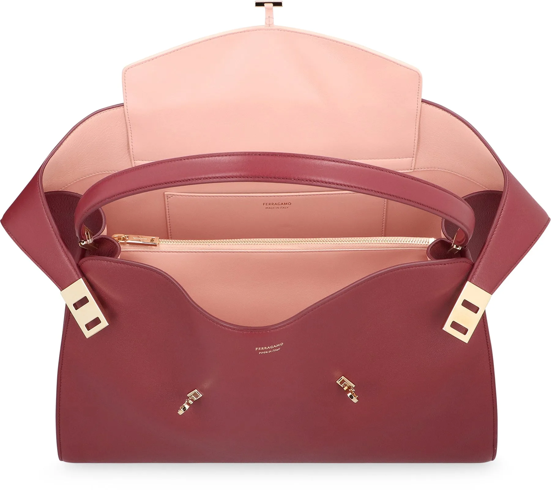 Hug Soft leather shoulder bag