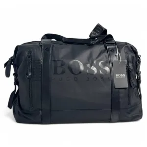 Hugo Boss Black Duffel Travel Bag