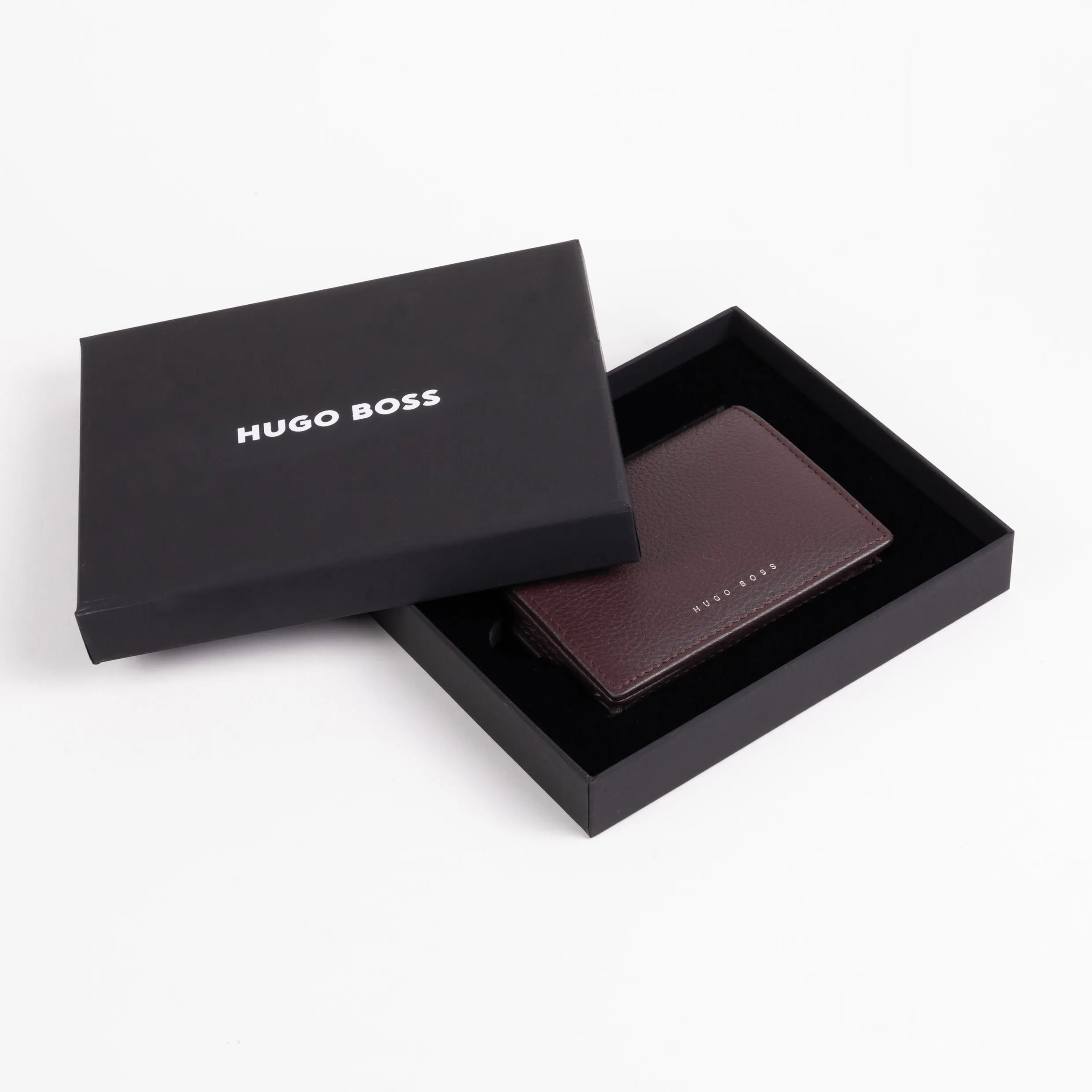 HUGO BOSS HLC009R-Card holder Storyline Burgundy