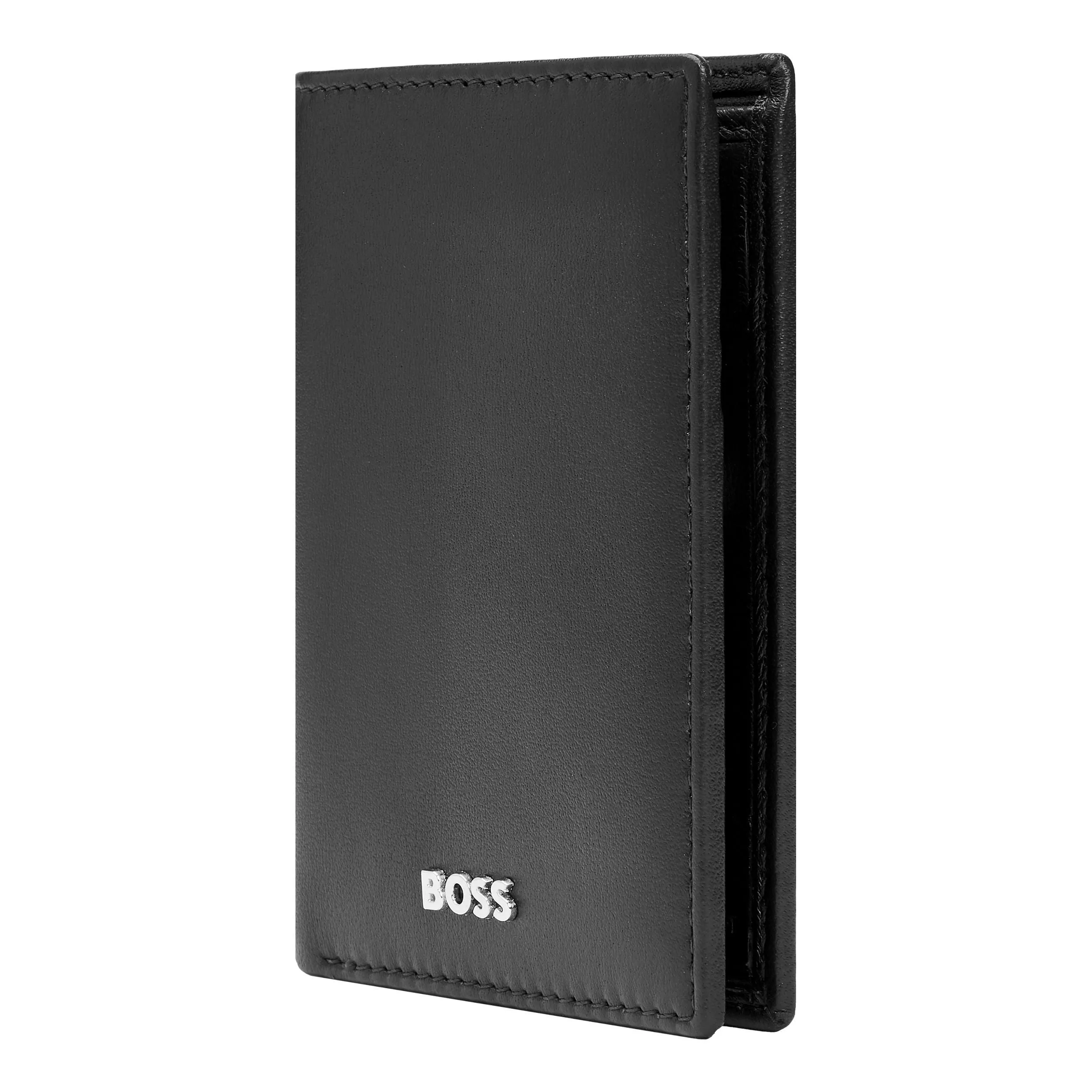 HUGO BOSS HLE403A-Folding Card holder Classic Smooth Black