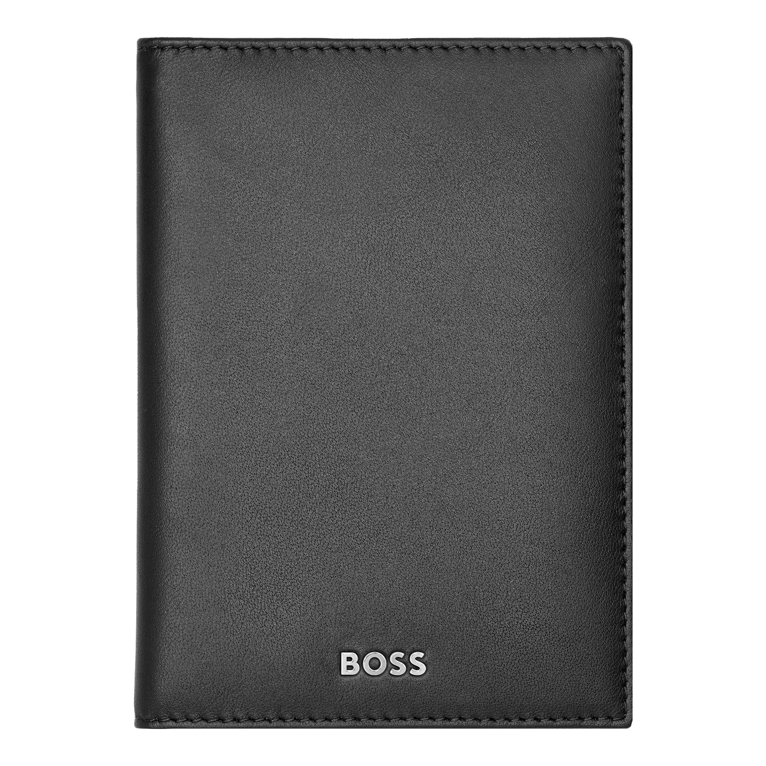 HUGO BOSS HLE403A-Folding Card holder Classic Smooth Black