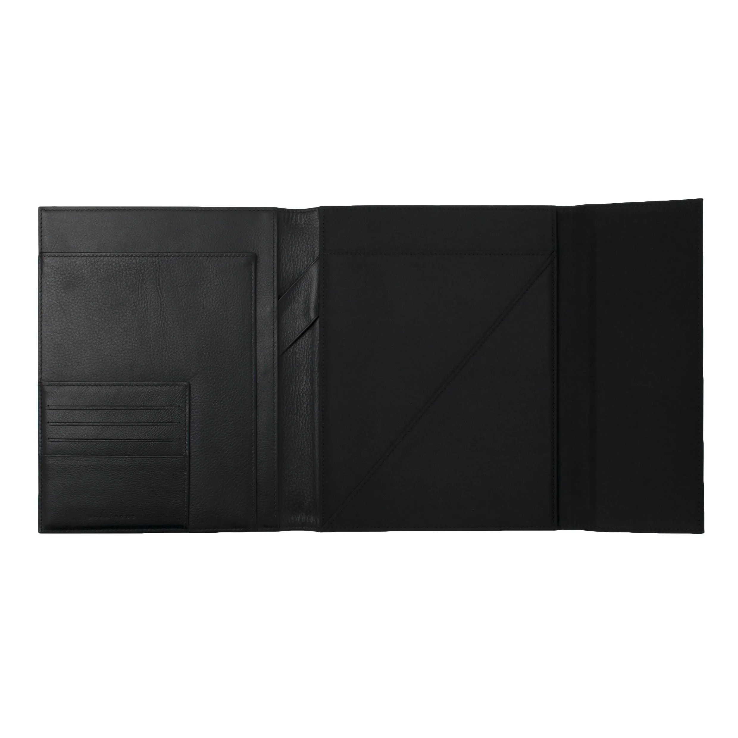 HUGO BOSS HLH701A-Conference folder A5 Caption Contrast Black
