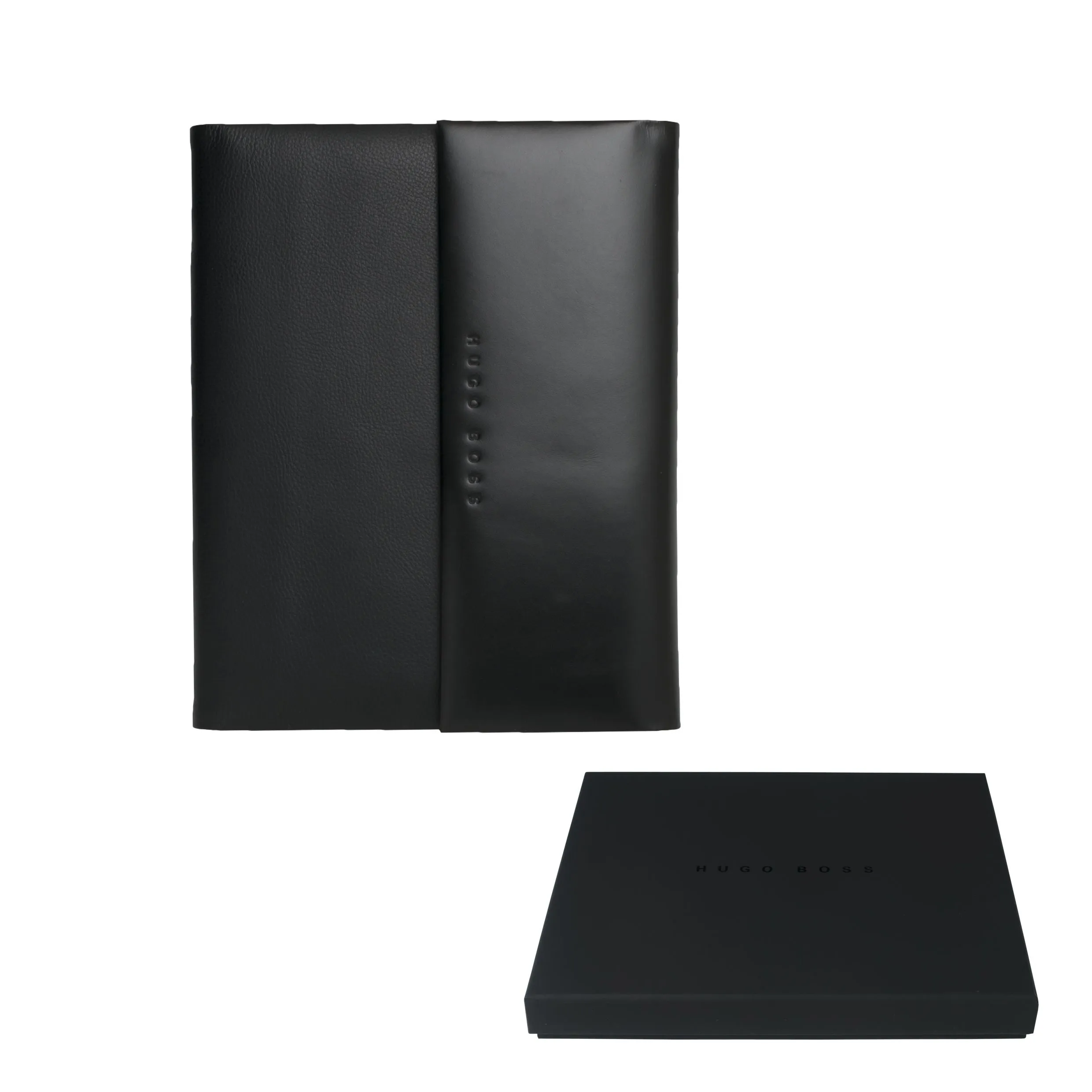 HUGO BOSS HLH701A-Conference folder A5 Caption Contrast Black