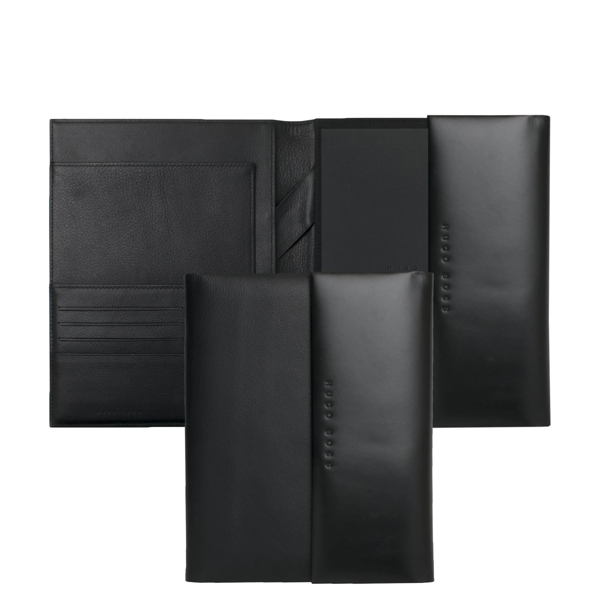 HUGO BOSS HLH701A-Conference folder A5 Caption Contrast Black