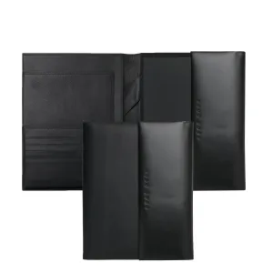 HUGO BOSS HLH701A-Conference folder A5 Caption Contrast Black