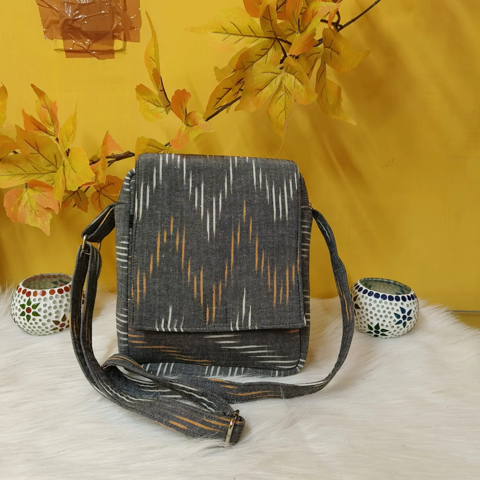 Ikat Sling Grey