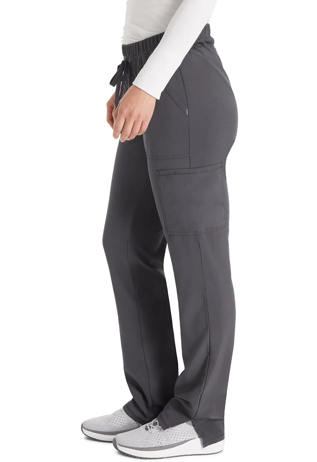 Inspira Flex IP072A Straight Leg Pants Pewter