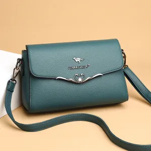 INSTOCK-Cross-border women's shoulder bag soft leather large