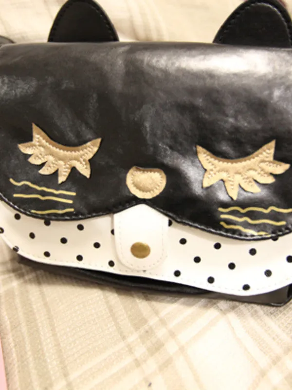 Japanese style sweet kitty purse