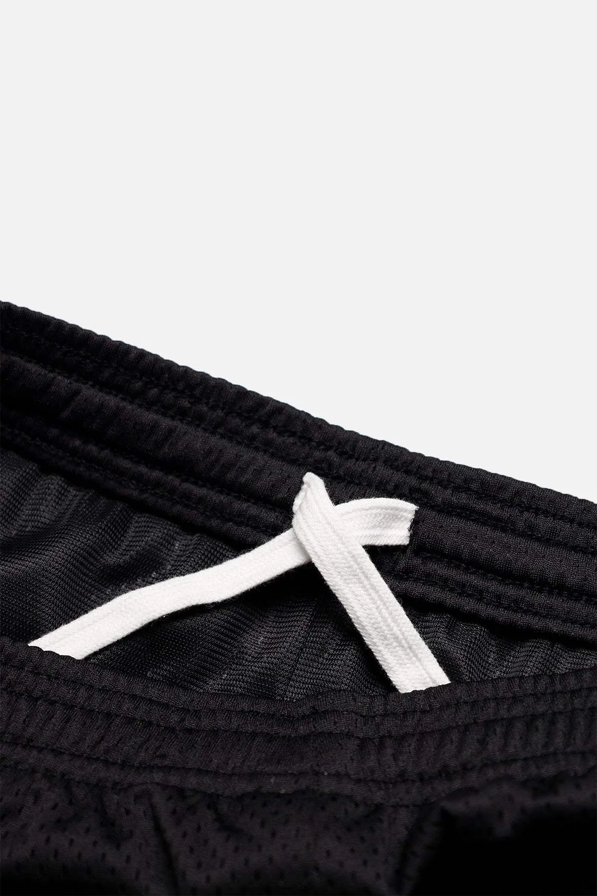 Jersey Mesh Shorts 7.5" - Black