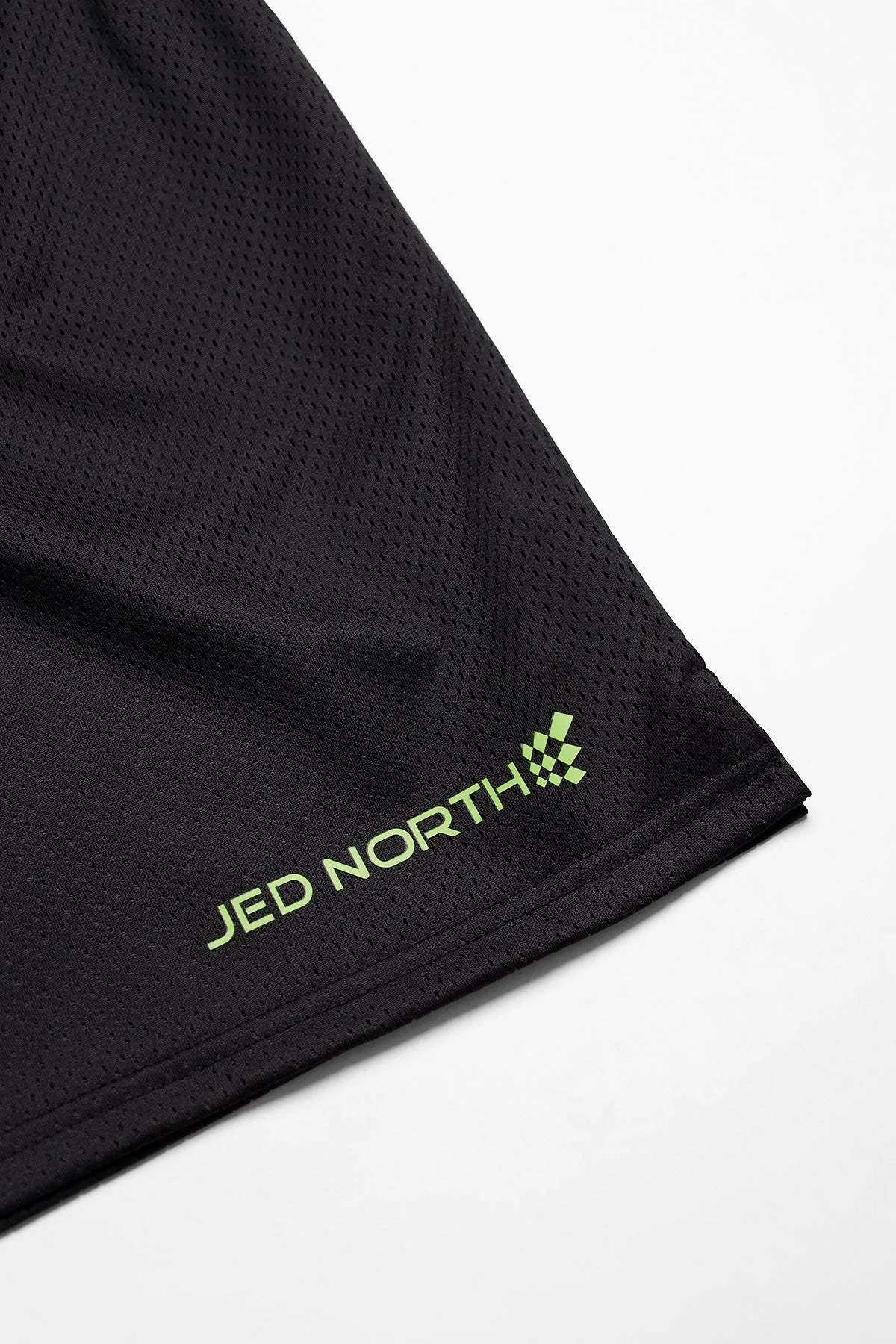 Jersey Mesh Shorts 7.5" - Black