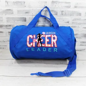 Jewel Terrazzo Personalized Cheer Blue Tote or Duffle Bag