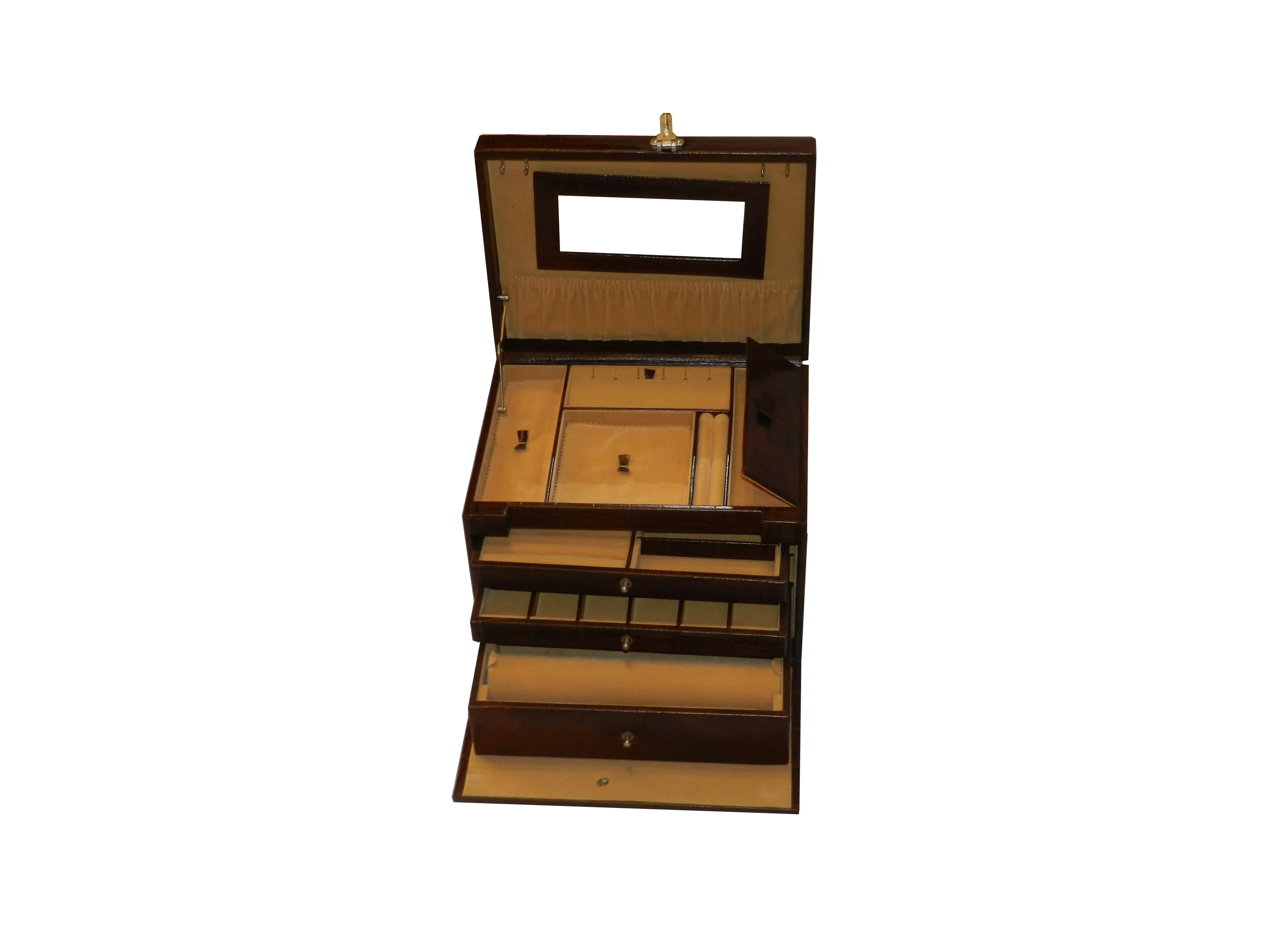Jewelry   Watch Box Genuine Leather Multipurpose Medium Size M-JB BB