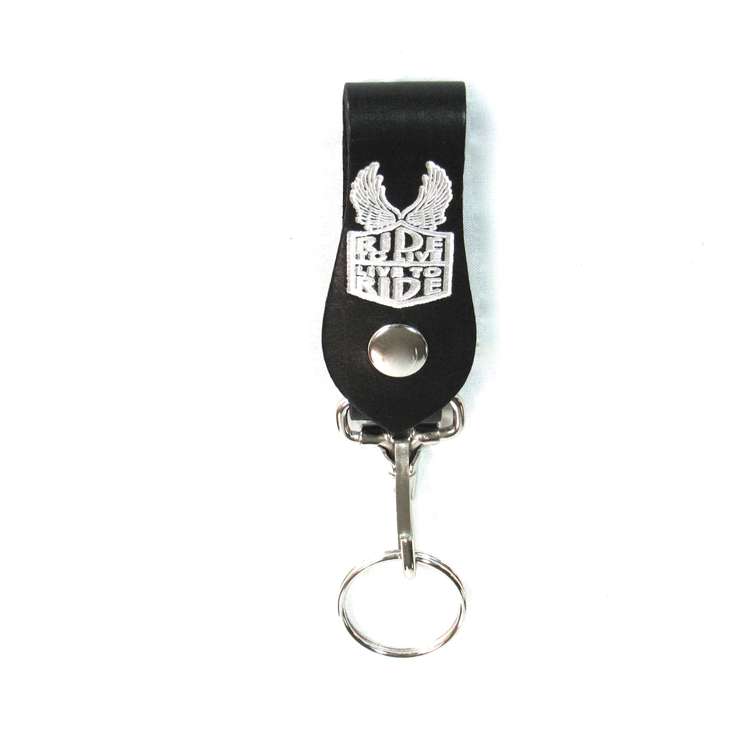 K09-128  Large Key Fob- Live to Ride