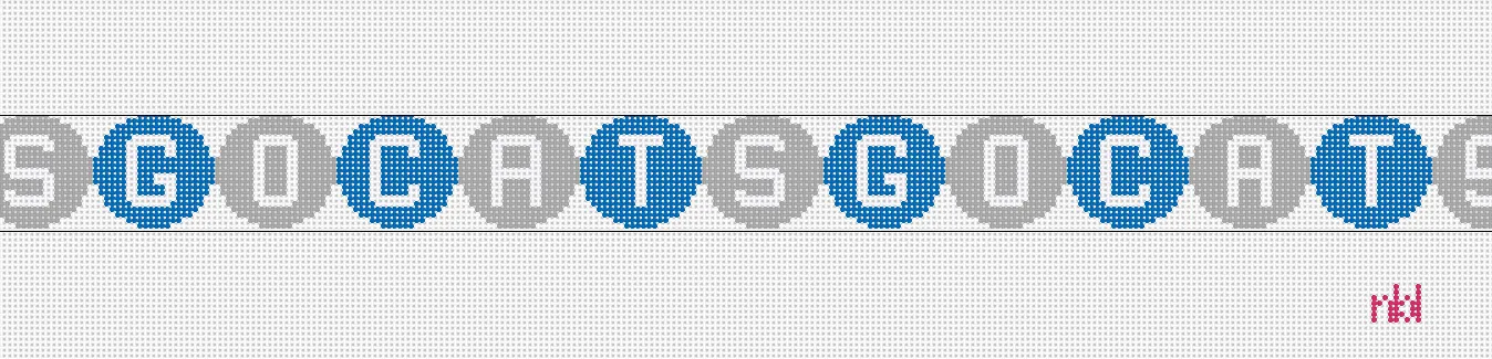 Kentucky GO CATS Circles Belt or Purse Strap