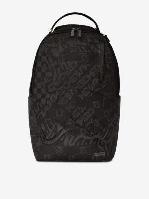 Kids 3AM Check Backpack in Black (46cm)