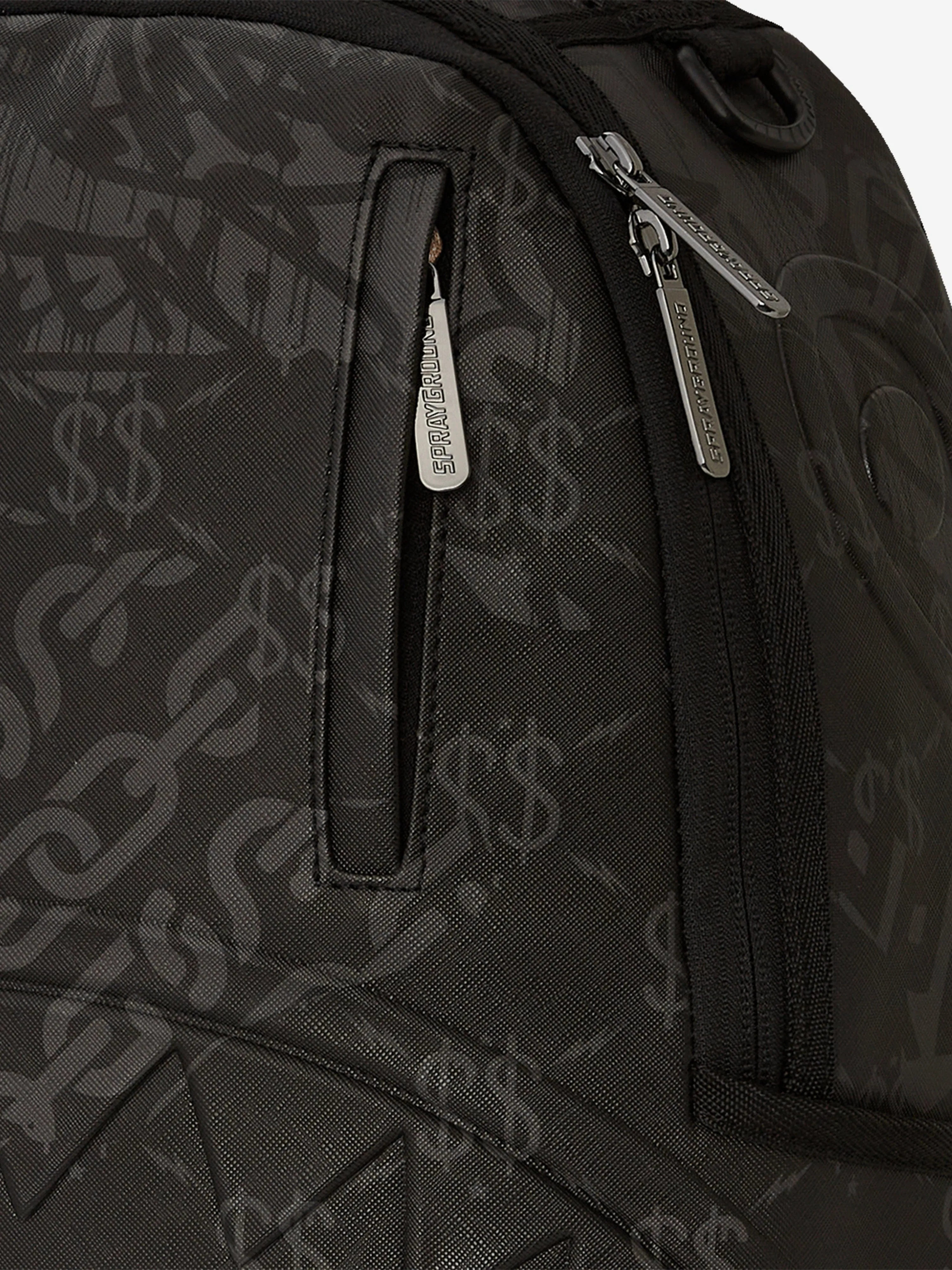 Kids 3AM Check Backpack in Black (46cm)