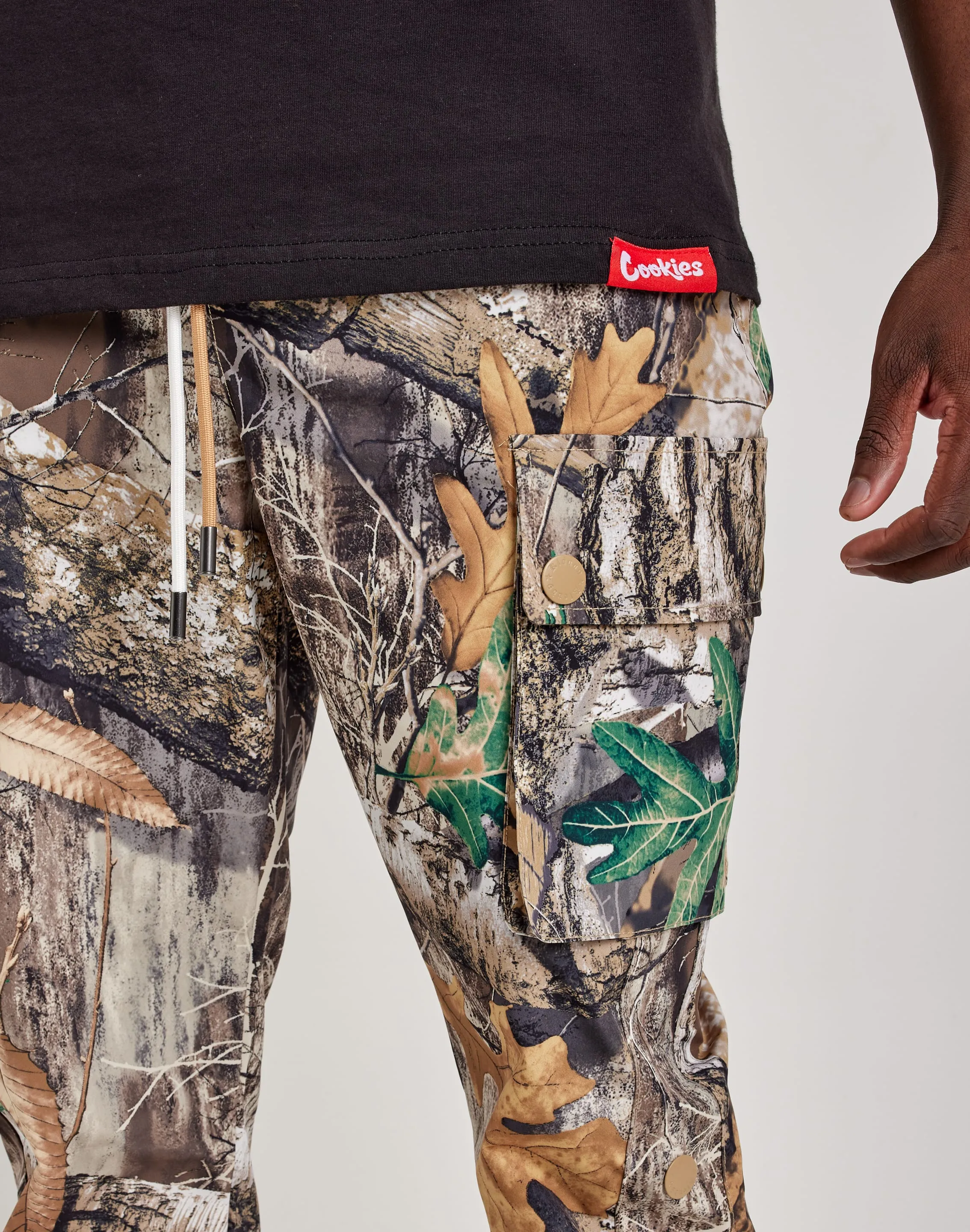 Kloud 9 Nylon Flare Cargo Pants
