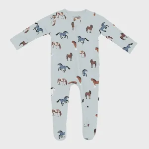 Kyte Baby - Zippered Footie - Horse