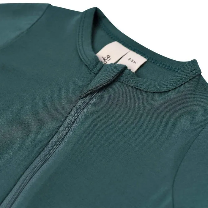 Kyte Baby Zippered Footie in Emerald