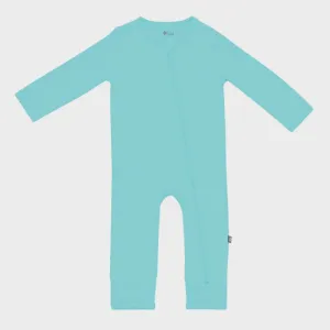 Kyte Zippered Romper in Robin