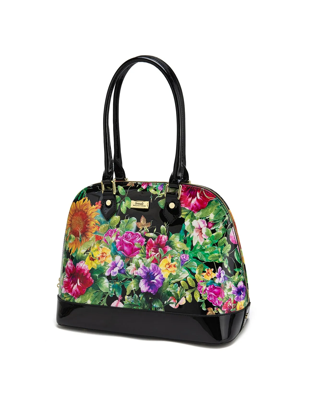 LAUREN  PATENT LEATHER DOME BAG- SF8-6801- SALE