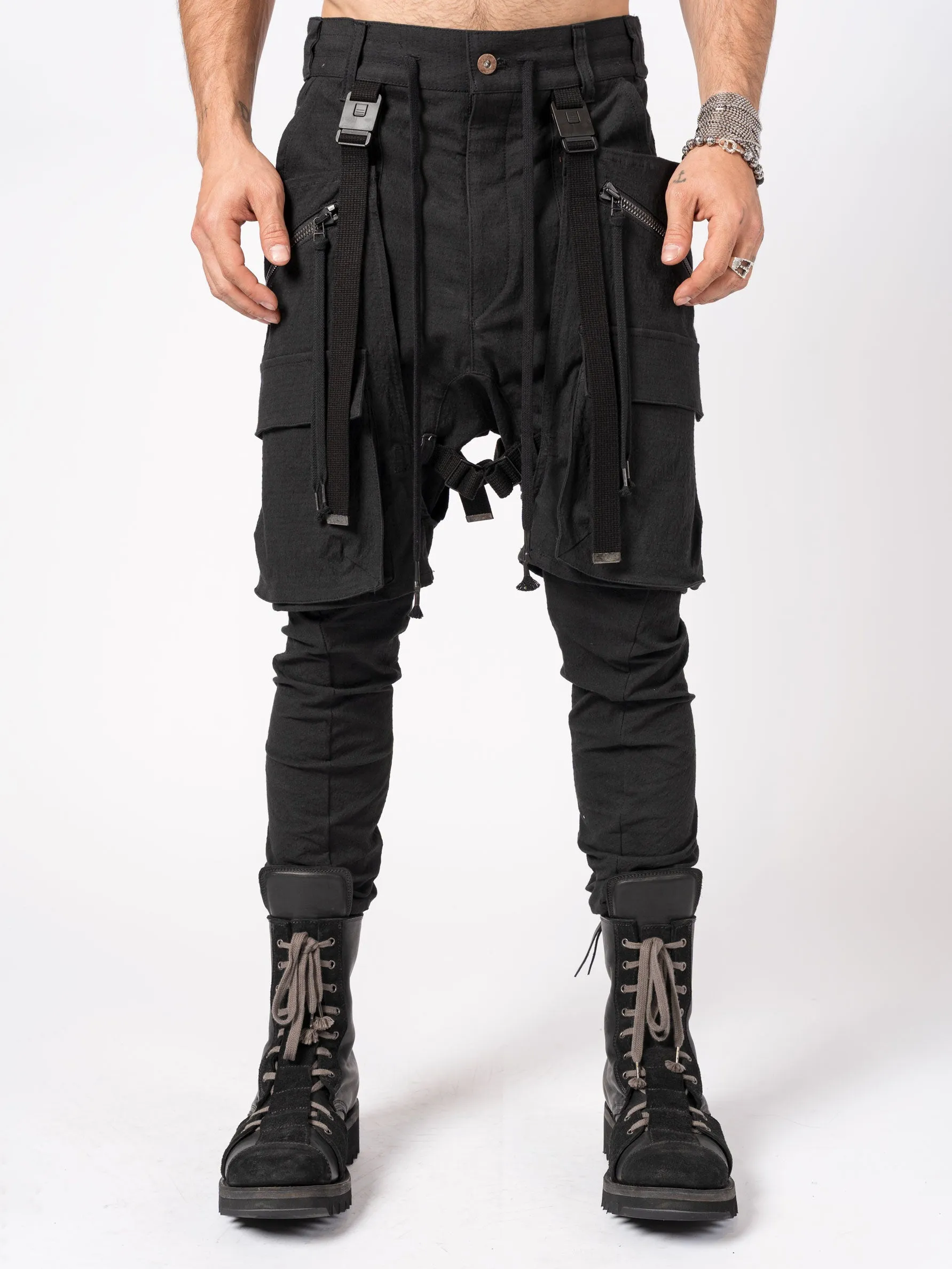 Layered Cargo Pants