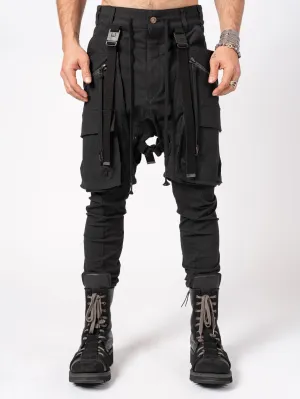 Layered Cargo Pants