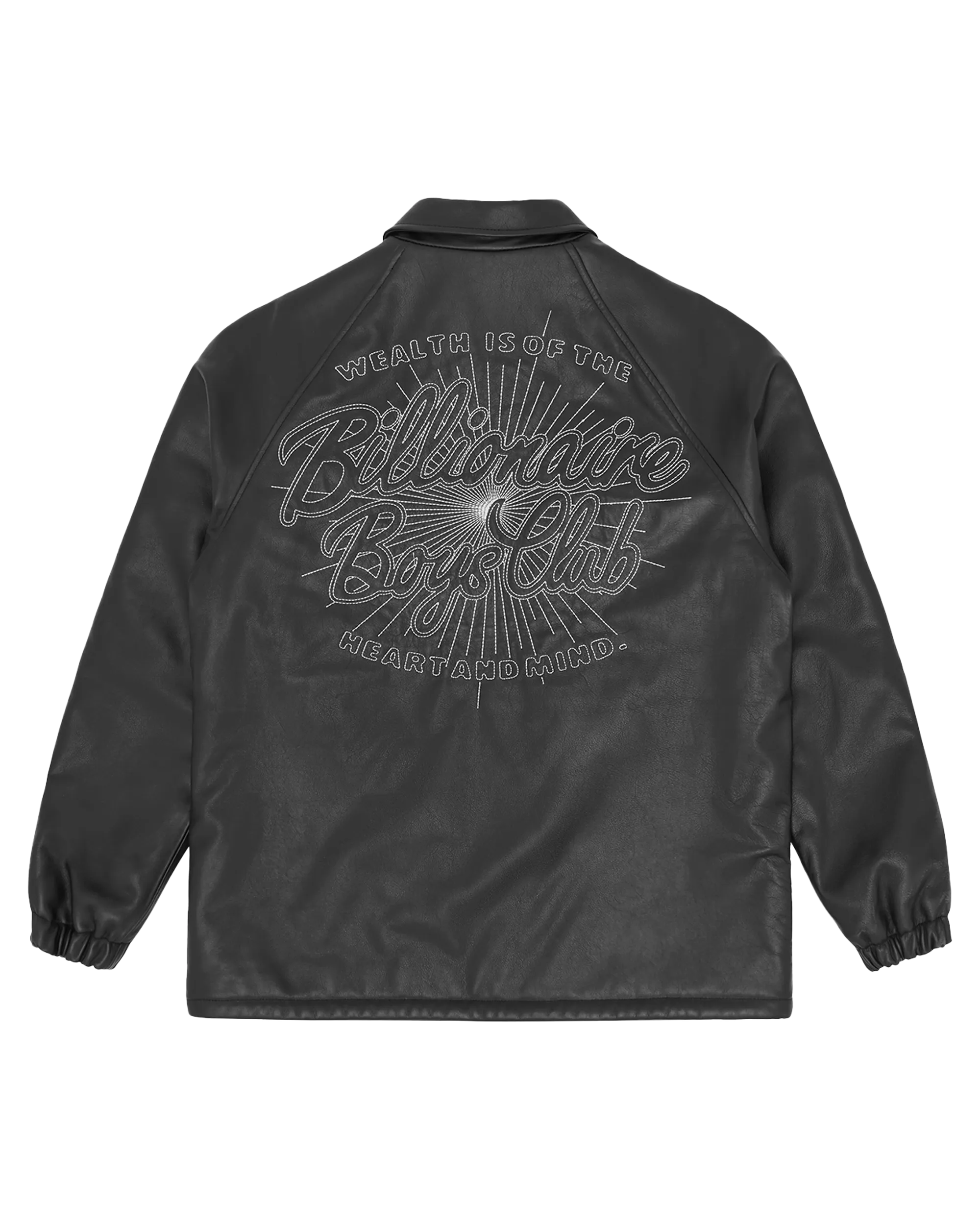 Leather Coach Jacket